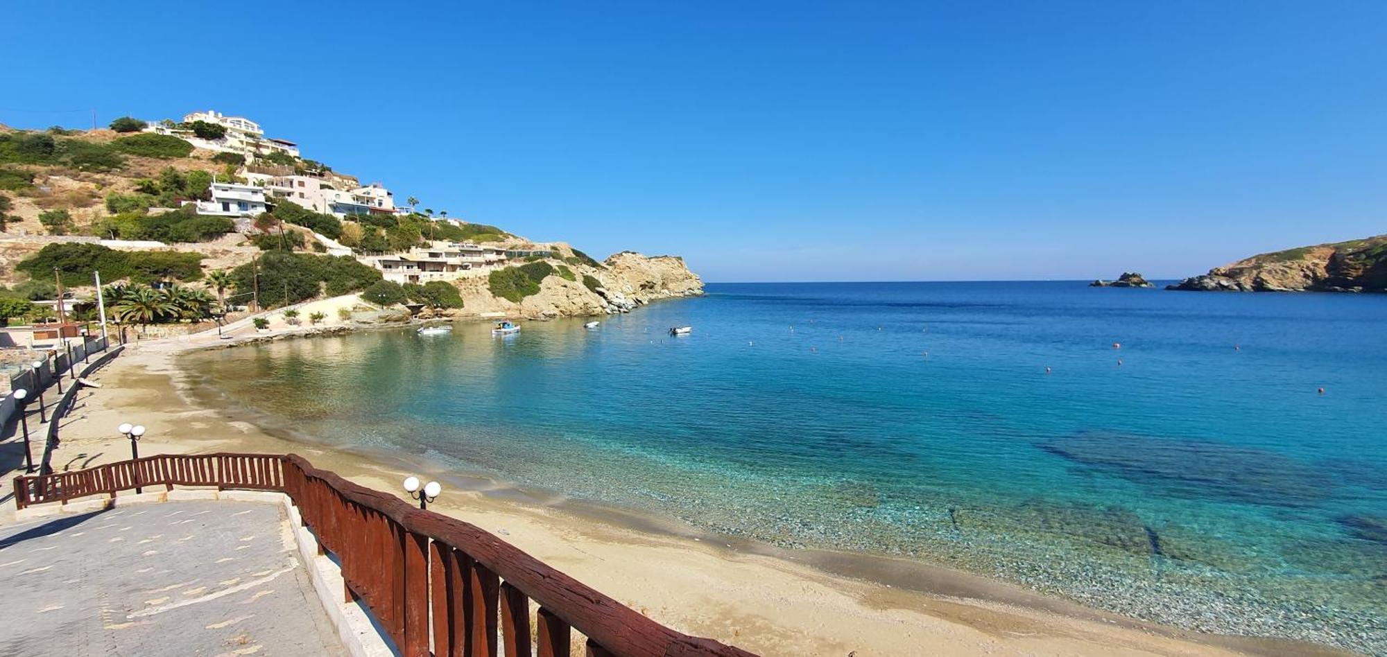 Spacious Villa With Private Eco-Pool And Panoramic Sea View Agia Pelagia  Exterior foto
